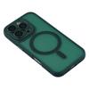 For iPhone 16 Pro Case Compatible with MagSafe WANLONFENG QB Series PC TPU Phone Cover with Screen Film