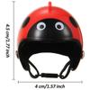 Farm Pet Chicken Helmet Sun Rain Protection Cute Hat For Hens Outdoor Henhouse Protective Gear Fighting Cock Funny