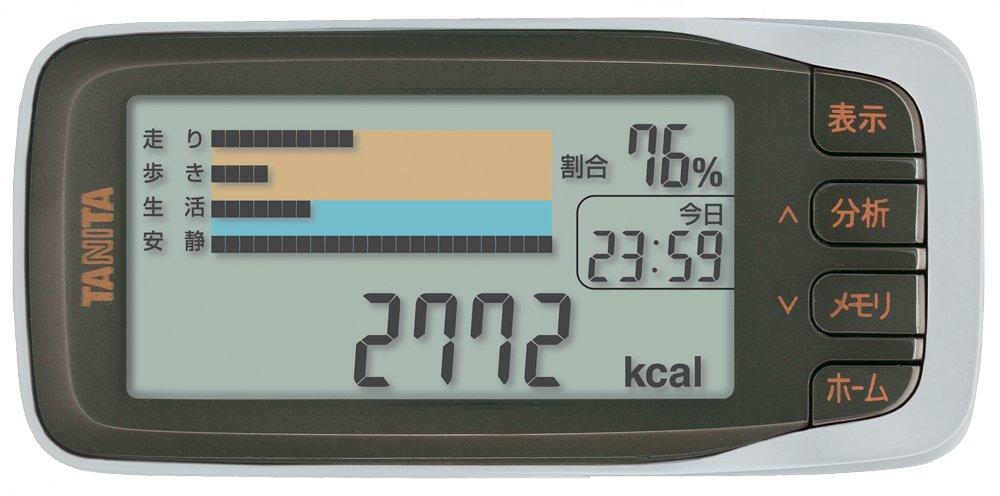 

TANITA Activity Meter Calorhythm Expert Silver AM-140-SV серебряный