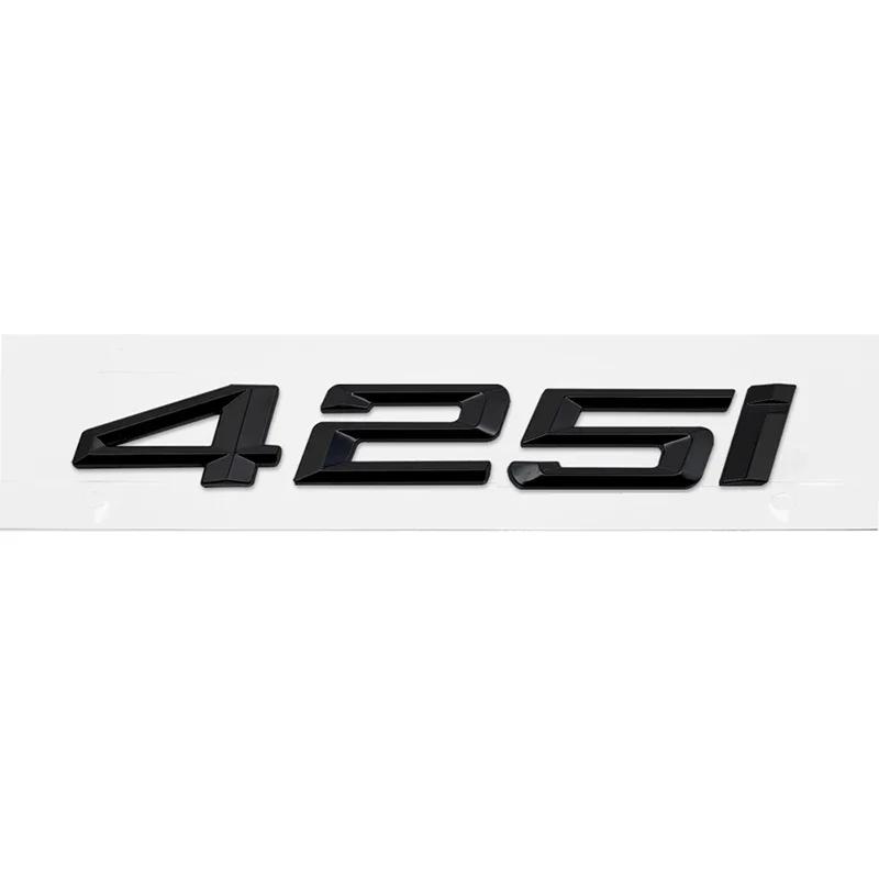 ABS Samochód Tylny Bagażnik Litery Logo Odznaka Emblemat Naklejka Dla BMW Seria 4 420i 425i 428i 430i 435i 440i 450i F30 F32 F33 F36 G26 G22