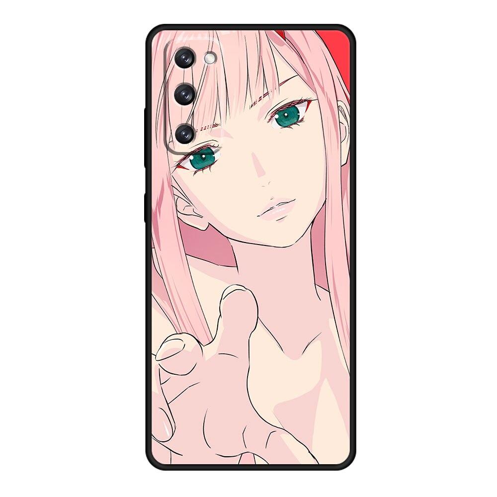 

Чехол для телефона Samsung S21 Plus S9 S10 S20 FE 2022 S7 S10e S22 Ultra 5G S8 противоударный Zero Two Darling in the FranXX Anime Samsung S7