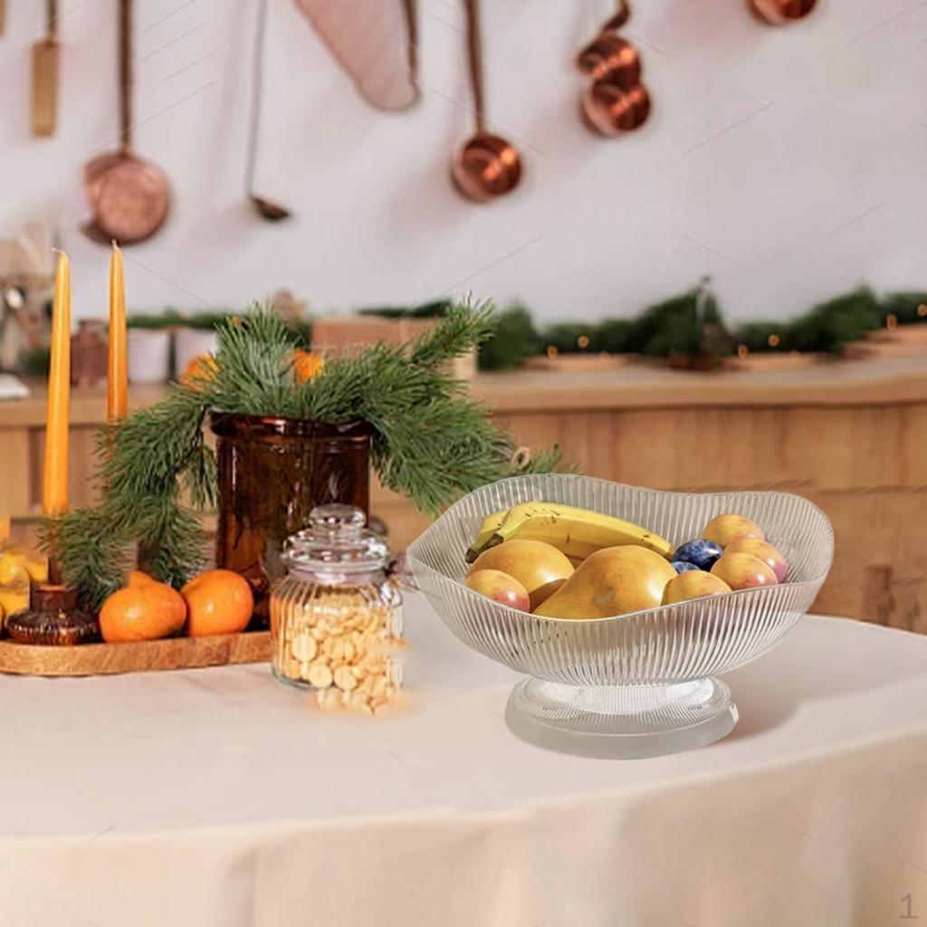 

Декоративная подставка для десерта, подставка для блюд, держатель для фруктов на ножках для столовой чистый