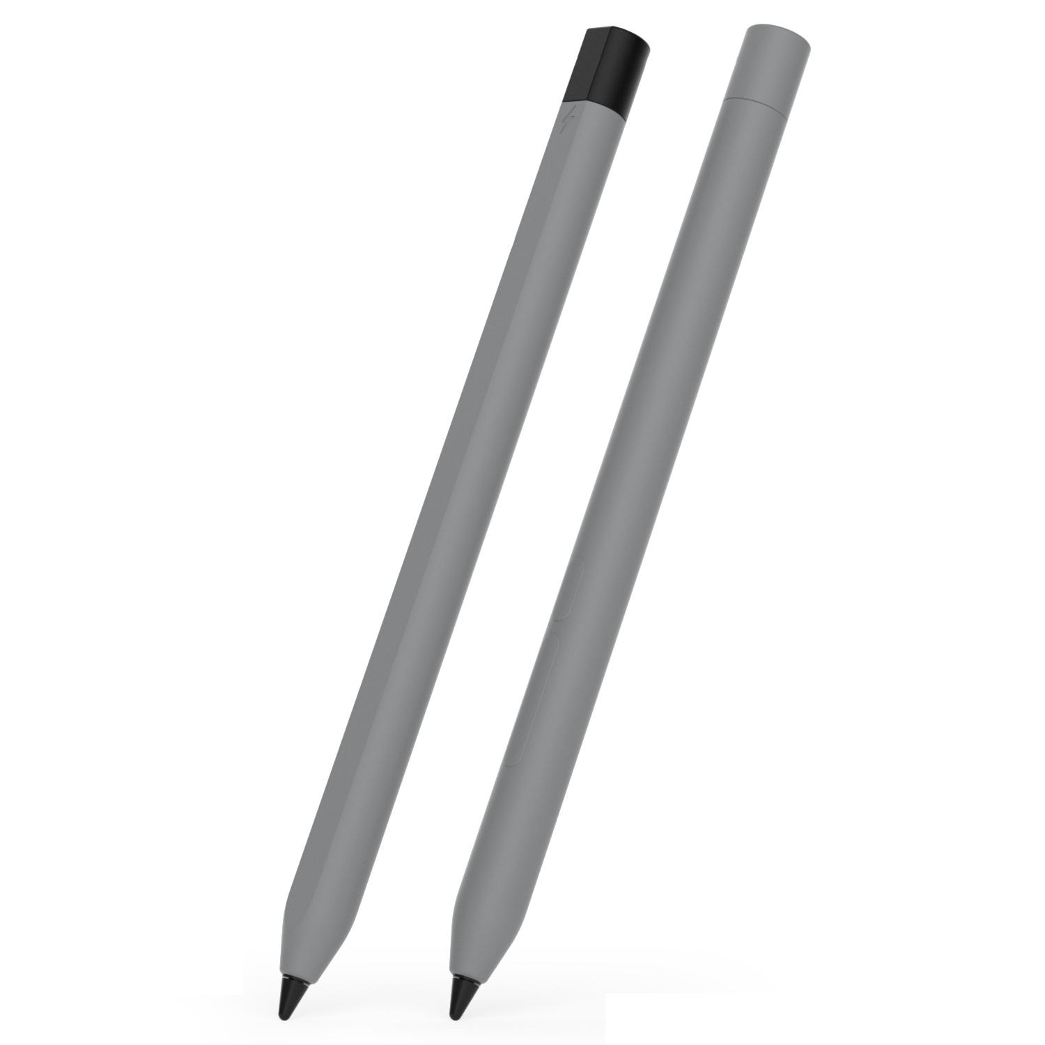 

Для Xiaomi Smart Pen (3-е покоління) Захисний чохол контрастного кольору, чохол для стилуса з подвійними ковпачками для ручок Grey