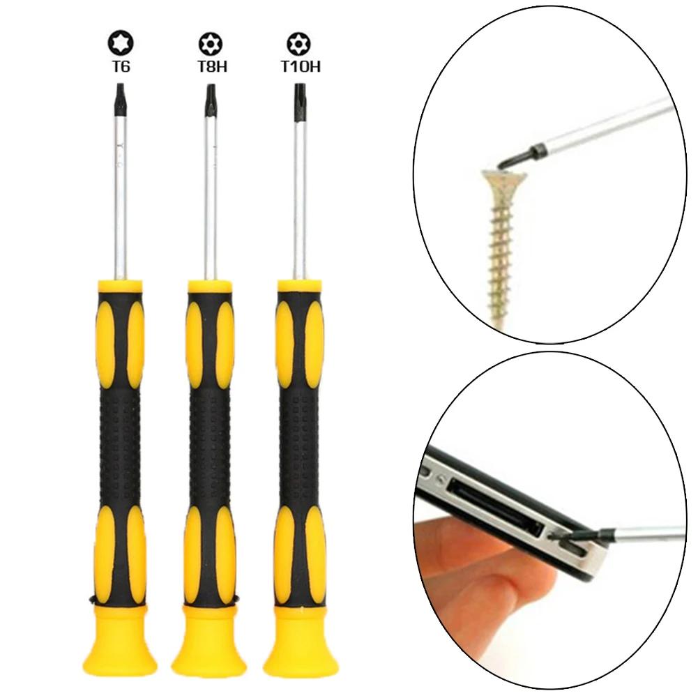 Precision Opening Tools Hexagon Torx Screwdriver With Hole T6 T8 Screw Driver Repair Tool Removal Tool Kit