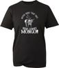 Laat Dat Maar Zitten Hier Komt Mongo Grappige Slogan T-shirt Unisex Zwart Katoen Retro Top