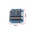 1pc 4S 14.8V 12.8V Lithium Battery Protection Board With Balance 30A For LiFePO4 Li For Electrical Equipment Supplies