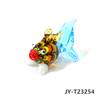 2PCS Custom Cute Goldfish Mini Figurines Glass Pendant Aquarium Decoration Supplies Colorful Tropical Fish Tiny Statue Ornaments