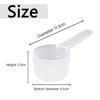 4 Measuring Scoops, Protein Scoops, Food Scoops, 30g Powder Protein Scoop, Plastic Reusable Spoons for Milk Powder, Protein Powder, Flour, and Other K