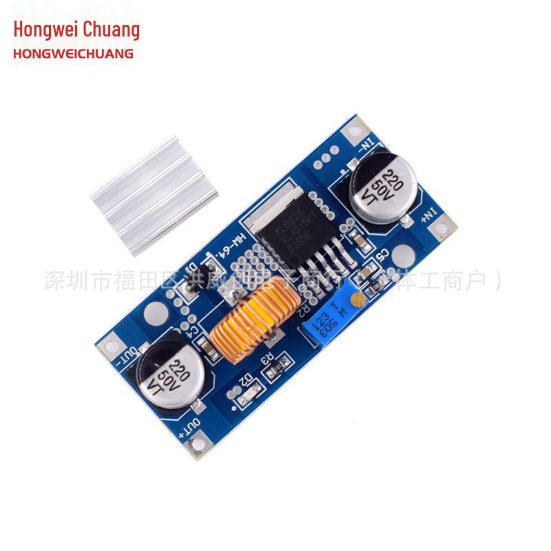XL4015 DC-DC Adjustable Step-Down Module, 4-38V High Efficiency, 96% 5A