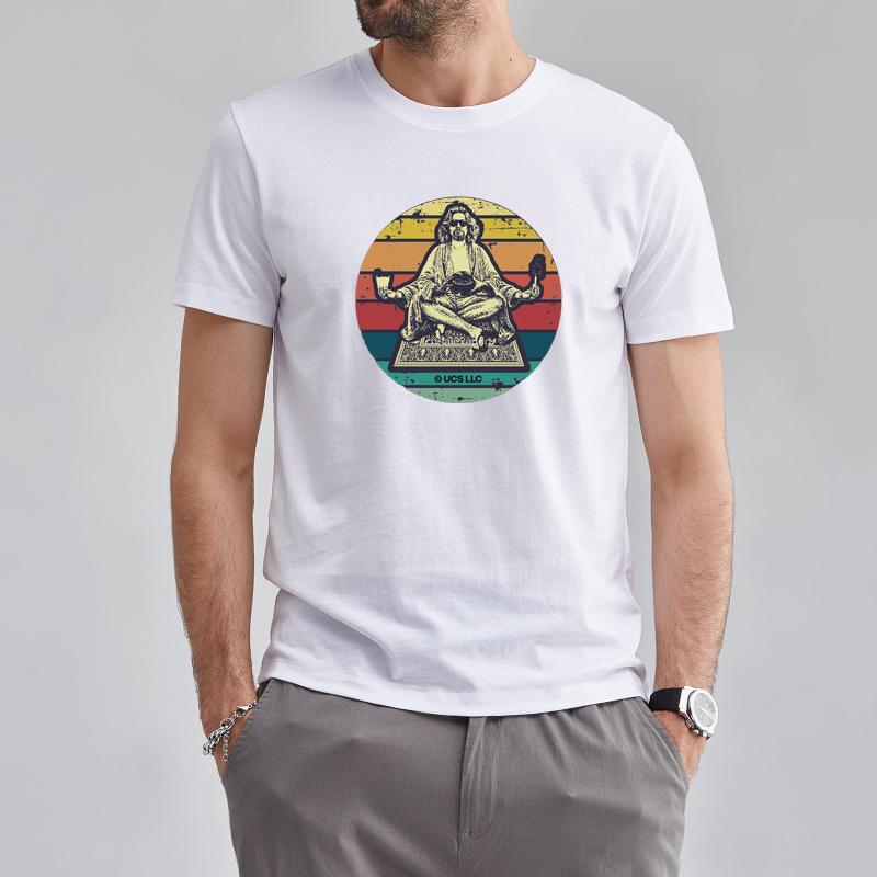 Dude The Big Lebowski Unisex Unisex Unisex Tops Tee Graphic Tshirts Vintage Funny ShortSleev Birthday Present Unisex T Shirts