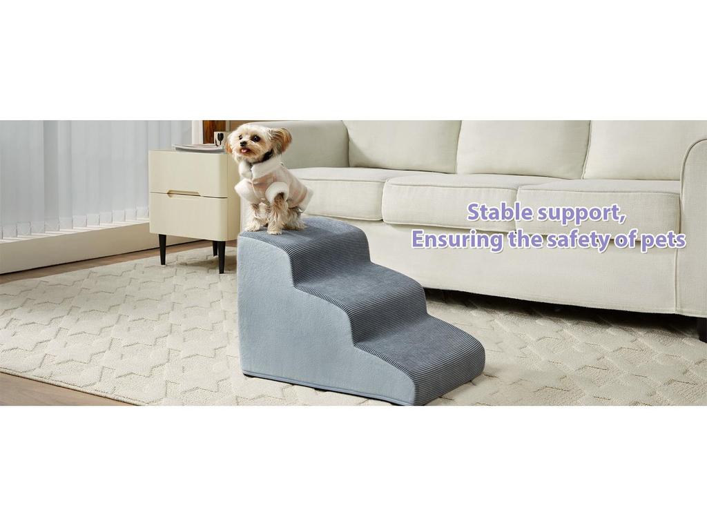 Wavy Pet Stairs: Popular Dog Ramp & Climbing Ladder for Pets
