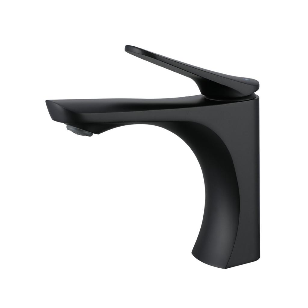 Best-selling Creative Zinc Alloy Sink Faucet Single Handle Modern Design Hot/Cold Water Functionality Deck Mounted School Use