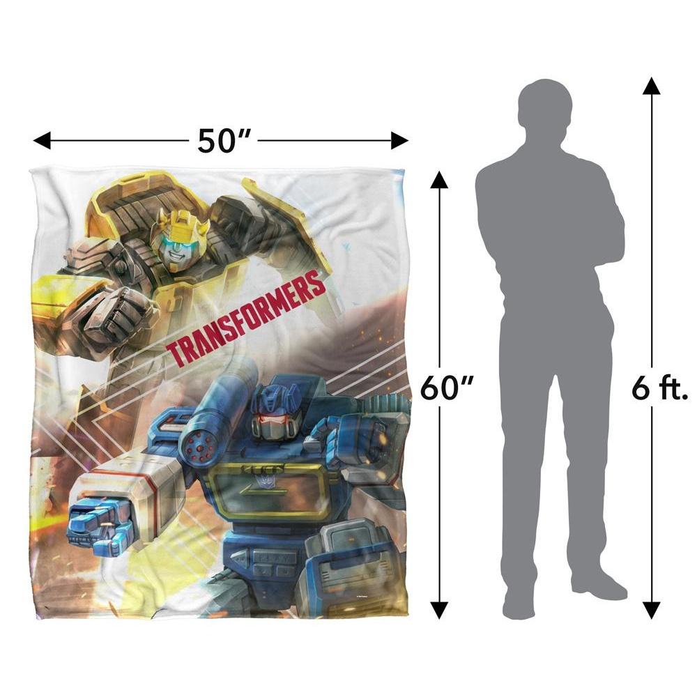 Transformers Cybertron Warriors Silky Supersoft Blanket