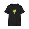 Funny Alien Softstyle T-Shirt, Extraterrestrial Tee, Humorous UFO Shirt, Trump