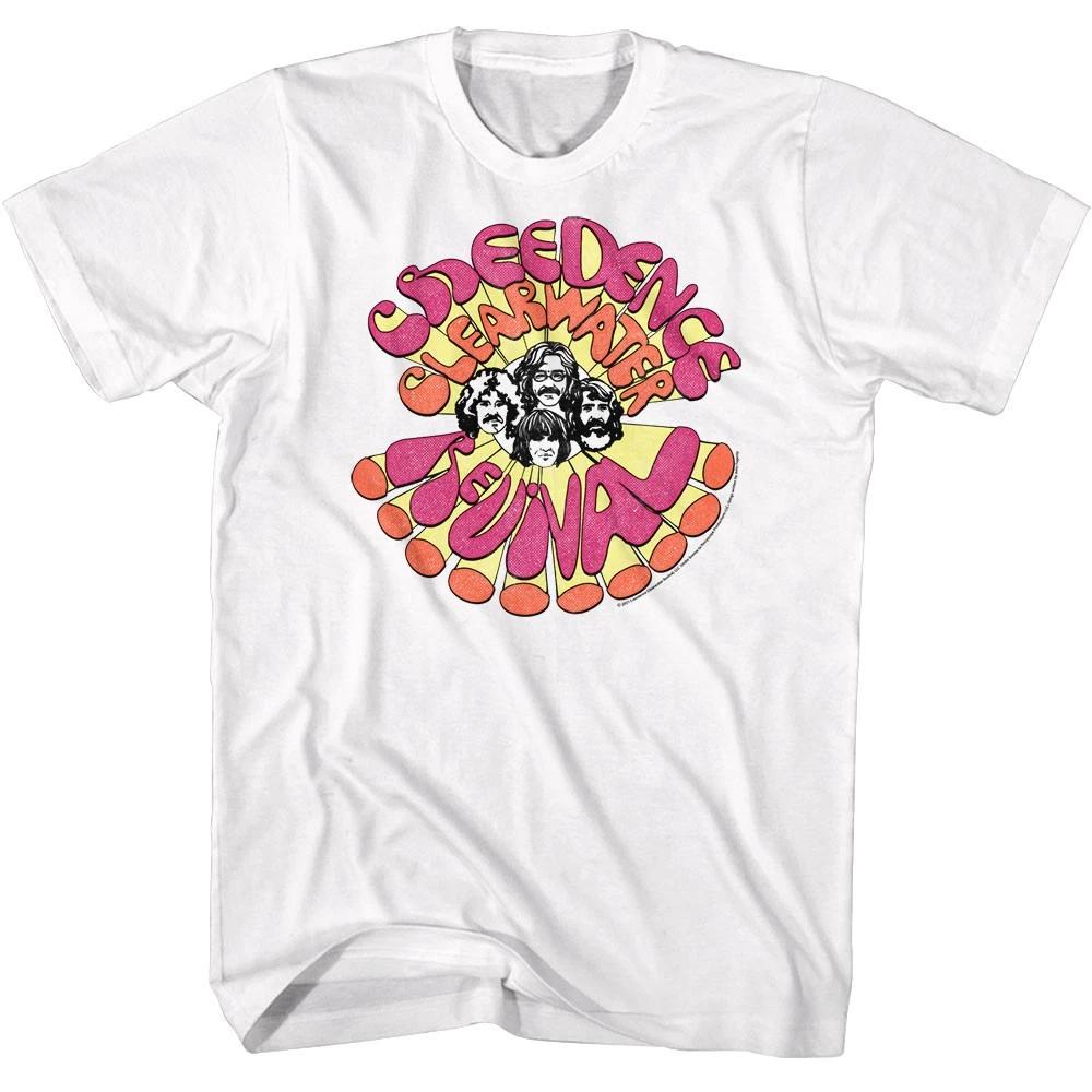 

Creedence Clearwater Revival Groovy Drawing Men s T shirt 4XL
