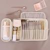 Women Makeup Brush Toiletries Organizer Waterproof Travel Make Up Storage Pouch Female Large Capacity Portable Cosmetic Case