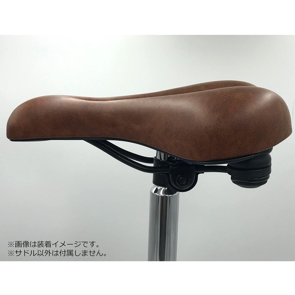 Noguchi Bicycle Sports Saddle Small [City Saddle] TTM001, Breathable, Shock-Absorbing, Brown,
