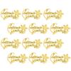 30Pcs Christmas Ornaments Xmas Tree Decorations Plastic Plate Adornments Reusable Festive Layout Christmas Tree Decors
