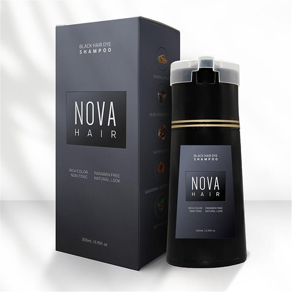 New Red/brown/black Hair Dye Shampoo Gentle Non Damaging To Hair Easy To Cover White Hair Natural Long-lasting Color Development