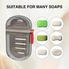 Sealed and Drainable Portable Small Soap Soap Box with Lid  Box for Business Trip Travel Soap Box Creative Travel