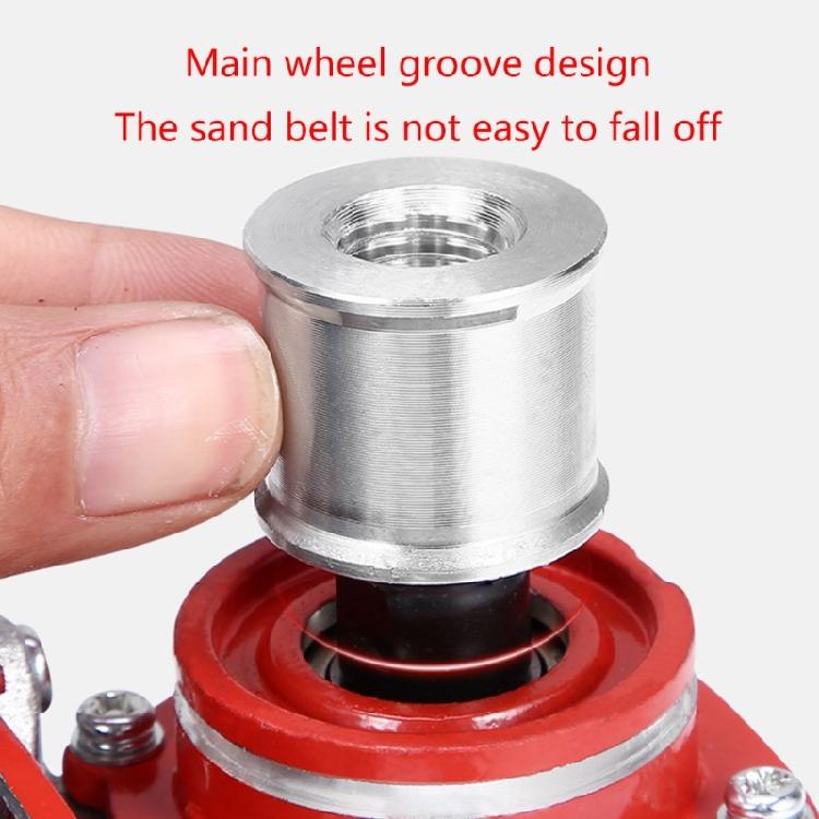Electric 100 Angles Grinder to Electric Sanding Belt Machine Converter Belt Grinder Fine Sanding and Trimming