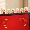Resin Year of The Goat Ornament Cute Design Mascot Ornament Zodiac Figurines  Spring Festival