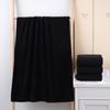 Thick, Absorbent Lint-Free Black Towel for Bath, Face, Salon, Spa, and Barber Use