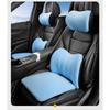 Car Seat Lumbar Pillow Set Car Memory Foam Headrest Lumbar Cushion Back Cushion Soft Comfortable Breathable Headrest Supplies