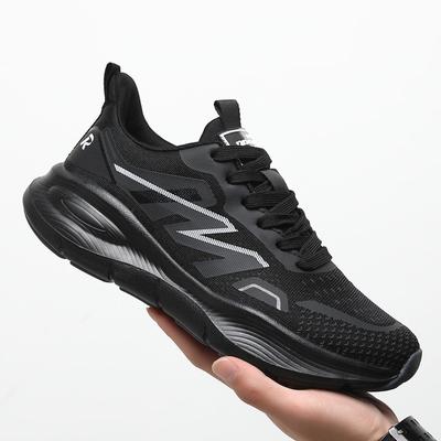 Zapatillas Zapatos de hombre transpirables y cómodos para hombre Zapatos casuales ligeros para hombre Tendencia de suela de plataforma versátil