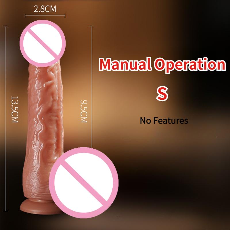 Realistic Dildo Vibrator Masturbator for Women Sex Toy Remote Control Heating Artificial Big Penis Telescopic Vibrators Anal Sex
