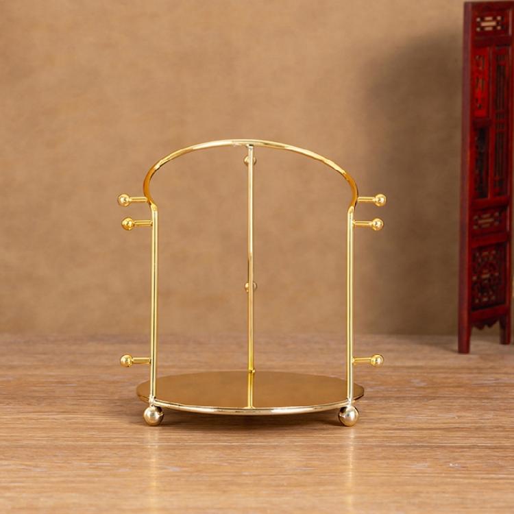 Exquisite und schicke Schmuck-Ausstellungshalterung Chinesische Phönix-Krone-Halterung Halskette