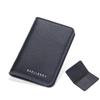 Men's Slim PU Multi-Card Holder with Driver's License Slot