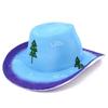Colorful Skull Pattern Cowboy Hat for Halloween & Christmas Masquerade