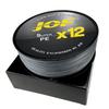 JOF X12 Linee da Pesca Intrecciate Migliorate Multifilamento PE Super Resistente a 12 Fili 100M 300M 500M 25LB 30LB 39LB 50LB 65LB 92LB