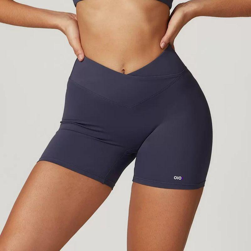 Oiob European and American Yoga Clothes Set 25 New Quick-Drying Sports Short Sleeve T-shirt Top Fitness Training Shorts Three Points
