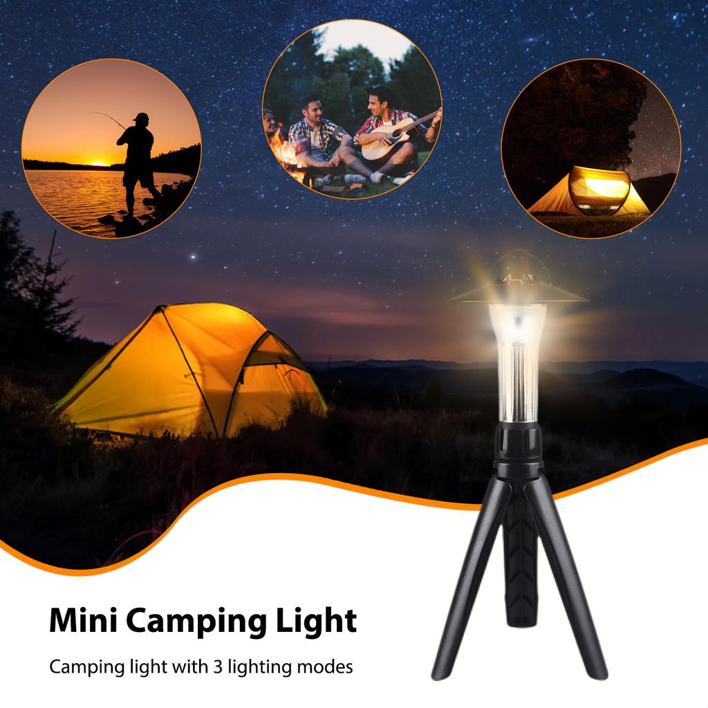 Night Fishing Torch Light Built-in Battery USB Charging Outdoor Emergency Lantern for Patrol Adventure Lighting Tools