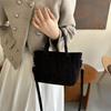 Trendy Plaid Handbag For Women Winter Chic Shoulder And Crossbody Bag