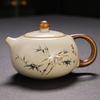 Ru Porcelain Xishi Teapot: Elegant Ceramic for Home Brewing and Gongfu Tea Rituals
