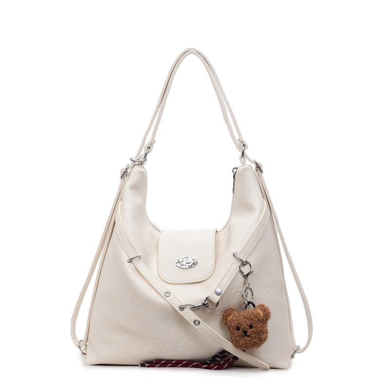 2025 Retro Women's Large-Capacity Underarm Bag - Fashionable Autumn/Winter Tote Backpack