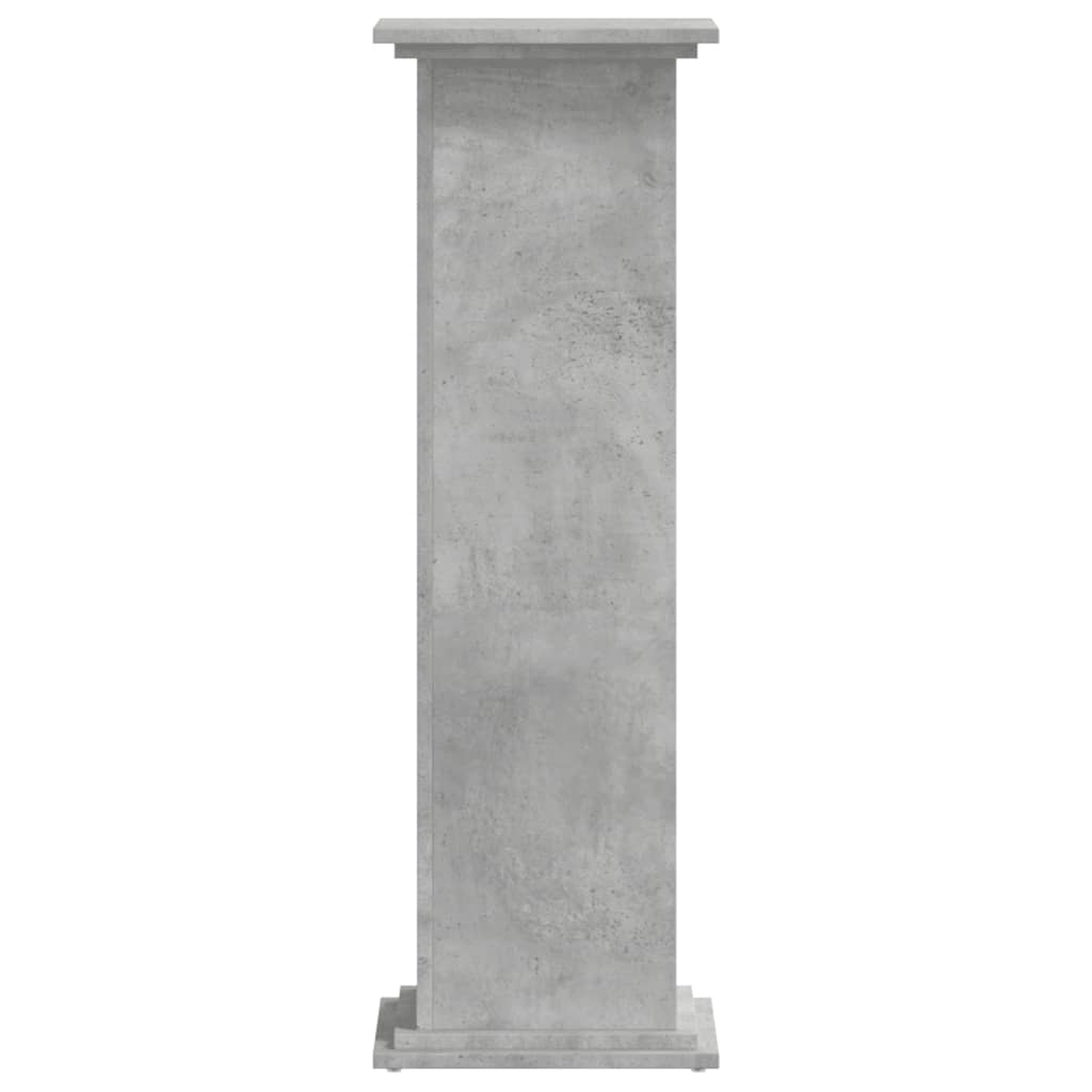 Vidaxl Plant Stand, Concrete Grey, 33X33X100 Cm