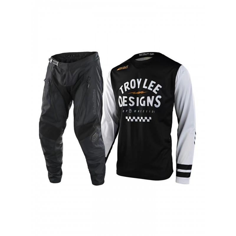 Men Women Mountain Bike Cycling Jersey Set Quick Dry Long Sleeve Off-Road Trail Riding Apparel