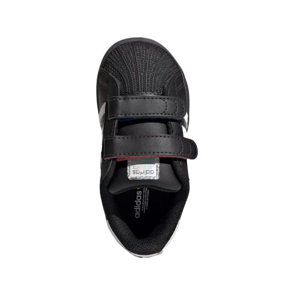 adidas Originals Superstar PU Synthetic Leather LED Light Comfortable Casual Simple Versatile Low-Top Shoes Baby Sneaker JI0507