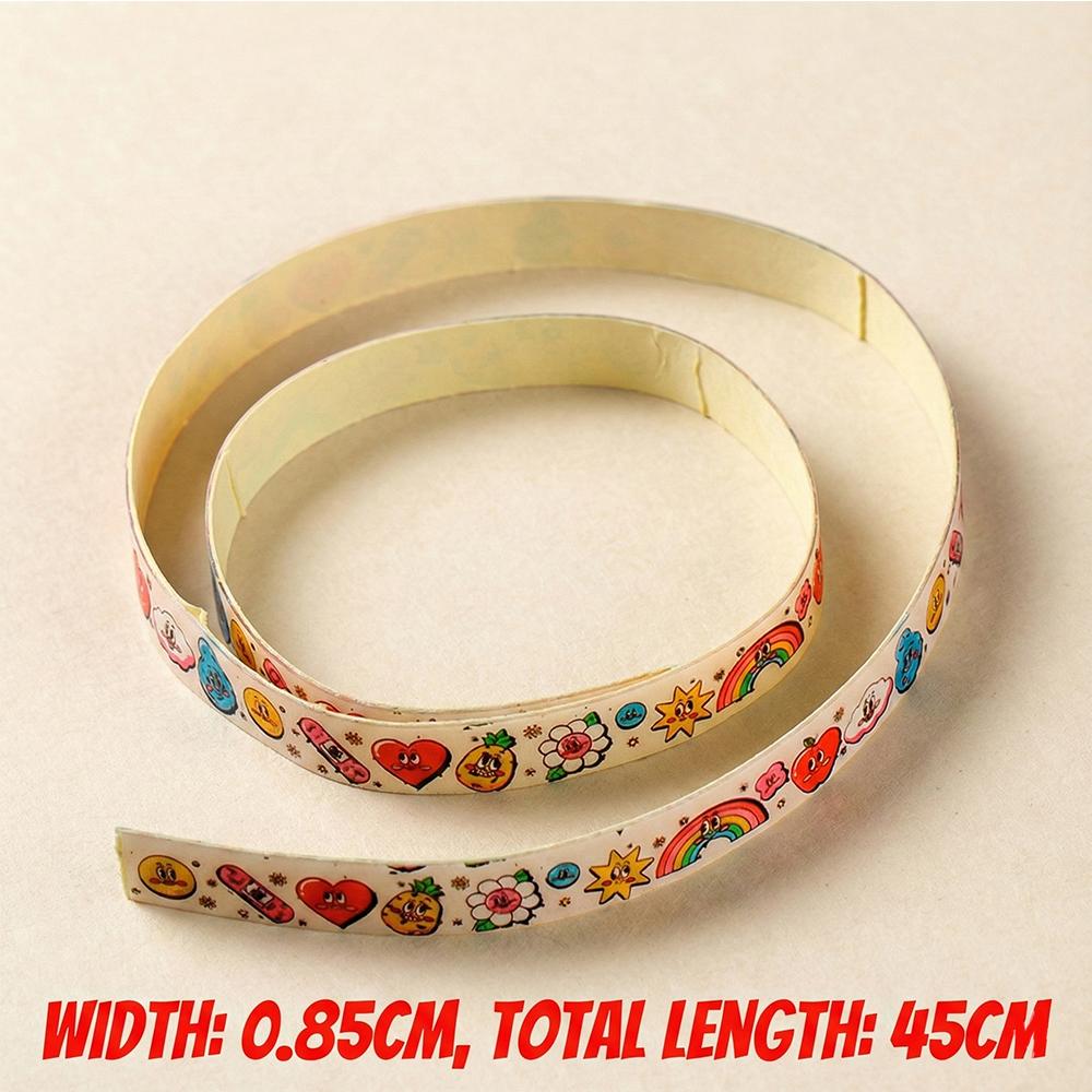 Hard Table Tennis Racket Edge Tape Cartoon Anti Collision Close PVC Side Protection Strip Blade Edge Damage Prevention