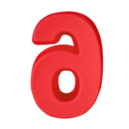 Pečicí forma Nádherně ohebná Dlouhotrvající Forma na sušenky Dodávající vitalitu 3D Čísla Forma na donuty Forma na dort pro pekárnu