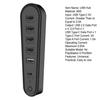 6-Port USB-Hub mit RGB-Licht Plug-and-Play Datenübertragung Benutzerfreundlicher USB-Erweiterungshub für PS 5 Pro/für PS5 Slim