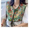 Vests Women Embroidery Lace Up Chic Vintage All Match Casual Korean Fashion Summer Classic Prevalent Waistcoat Harajuku Delicate