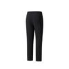 Anta Comfortable Simple Mid-Rise Versatile Solid Color Straight Leg Casual Pants Women Bottoms Basic-Black 162520504-3