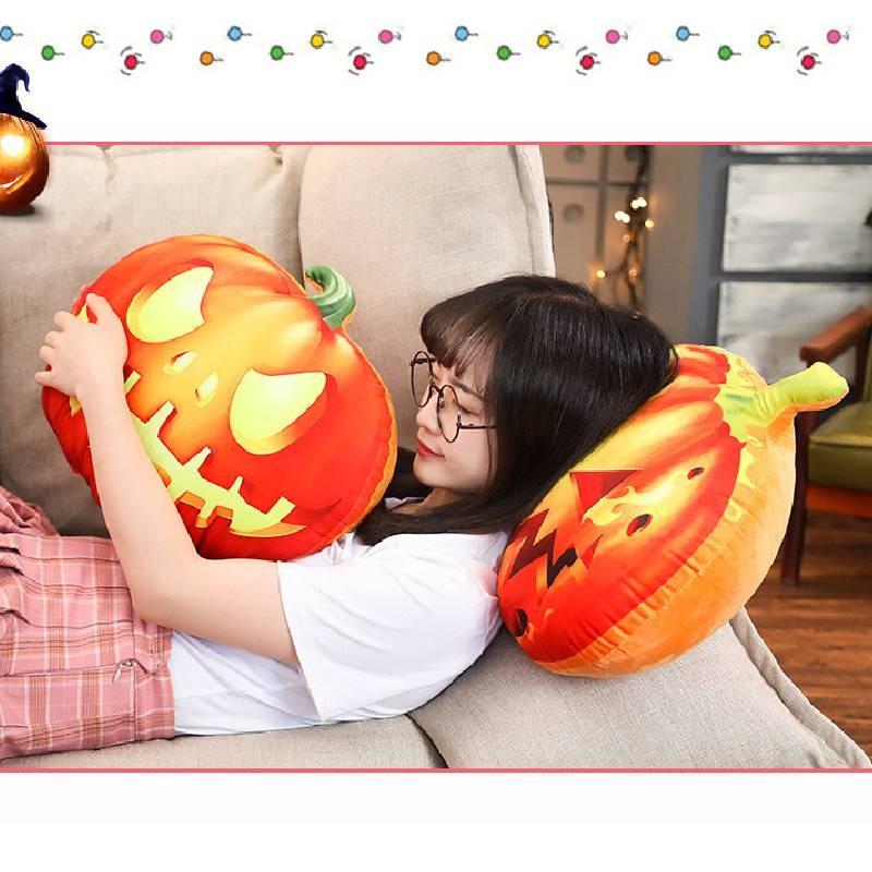 Pumpkin Halloween Zombie Ghost Bat Plush Toy Stuffed Doll Decoration Gift Kids