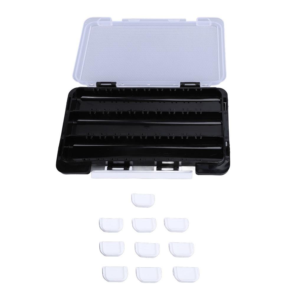 Waterproof Fishing Bait Box Removable Dividers Fishing Storage Case Lure Storage Box Hooks Storage