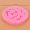 Bowtie Mustache Silicone Molds Nonstick Fondant Cake Molds Cake Decorating Tool for Truffles Cheesecakes Easy To Clean
